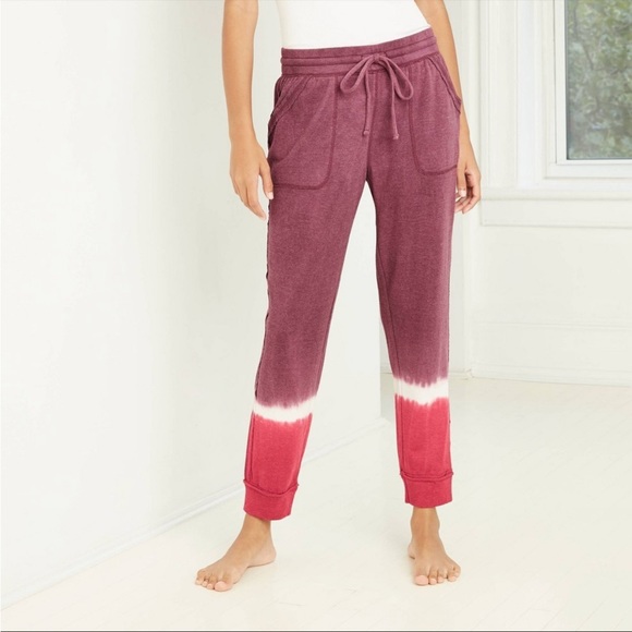 Knox Rose wine tie dye jogger size large - Picture 1 of 4